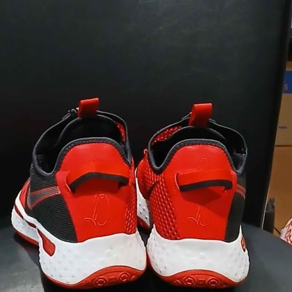 Nike PG 4. Black/Red. Paul George Sneakers. CD5079-003. Men Size 9. - Picture 3 of 9